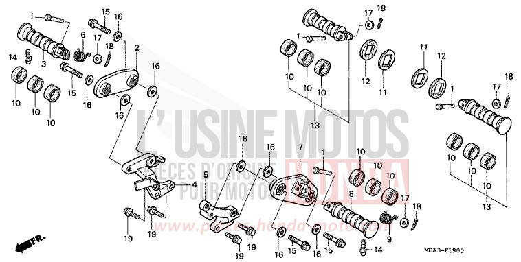MARCHE de Shadow Aero NOIR (NH1HA) 1997